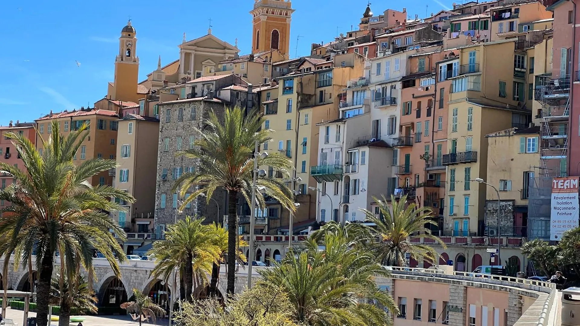 Le Pamela Face A La Mer Menton Francie